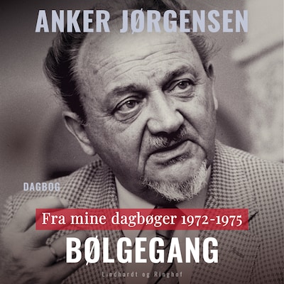 Fra mine dagbøger. 1972-1975. Bølgegang – omslag til lydbogen af Anker Jørgensen
