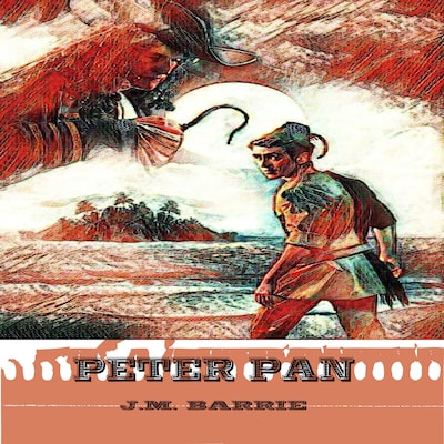 Peter Pan – okładka audiobooka, autor J.M.Barrie