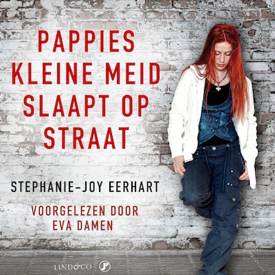 Pappies kleine meid slaapt op straat