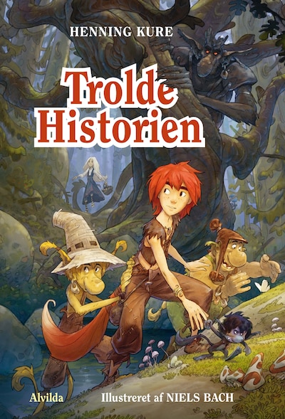 Trolde Historien – omslag til lydbogen af Henning Kure