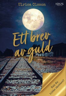 Ett brev av guld – omslag till ljudboken av Ulrica Olsson