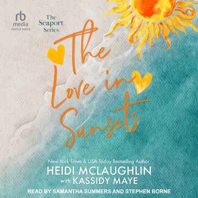 The Love in Sunsets – omslag til lydbogen af Heidi McLaughlin
