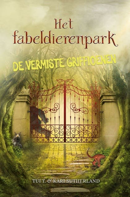 De vermiste griffioenen – omslag van het luisterboek van Kari Sutherland,Tui T. Sutherland