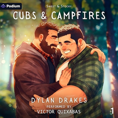 Cubs & Campfires – omslag til lydbogen af Dylan Drakes