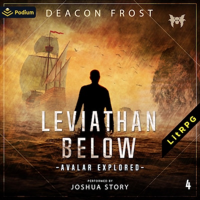 Leviathan Below – omslag til lydbogen af Deacon Frost