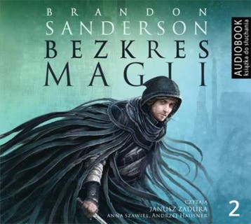 Bezkres magii. Część 2 – okładka audiobooka, autor Brandon Sanderson