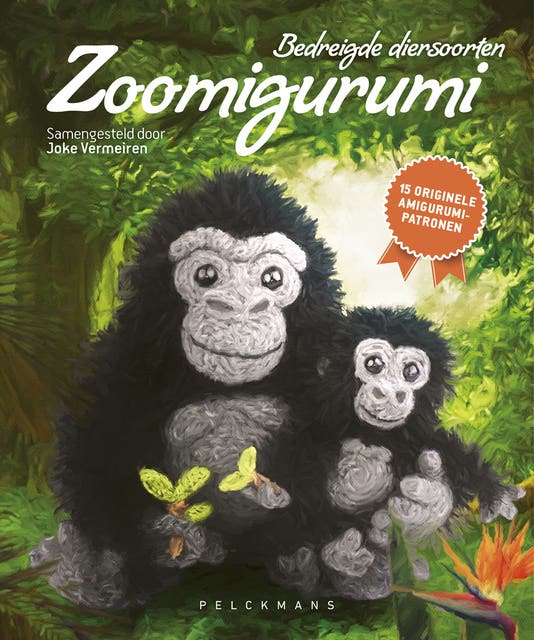 Zoomigurumi bedreigde diersoorten – omslag van het luisterboek van Joke Vermeiren
