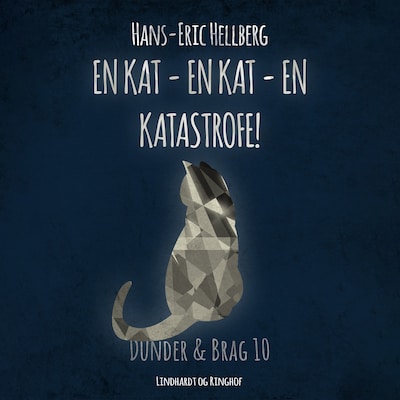 En kat - en kat - en katastrofe! – omslag til lydbogen af Hans-Eric Hellberg