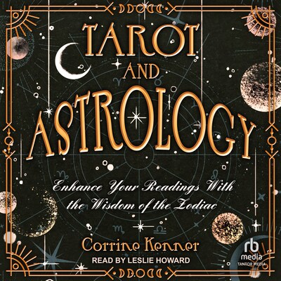 Tarot and Astrology – omslag til lydbogen af Corrine Kenner