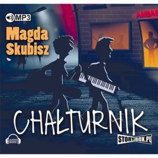 Chałturnik – okładka audiobooka, autor Magda Skubisz