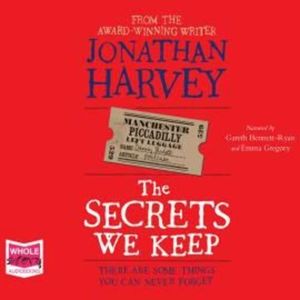 The Secrets We Keep – okładka audiobooka, autor Jonathan Harvey