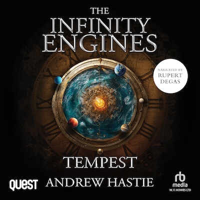 Tempest – omslag til lydbogen af Andrew Hastie