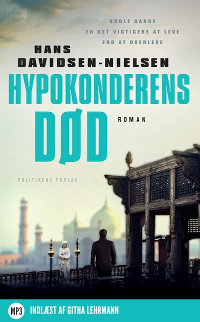 Hypokonderens død – omslag til lydbogen af Hans Davidsen-Nielsen