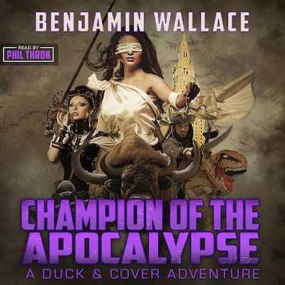 Champion of the Apocalypse – omslag til lydbogen af Benjamin Wallace
