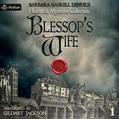 Blessop's Wife – omslag til lydbogen af Barbara Gaskell Denvil