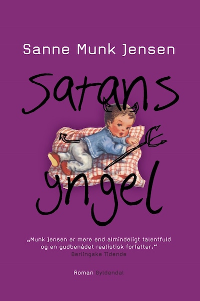 Satans yngel – omslag til lydbogen af Sanne Munk Jensen