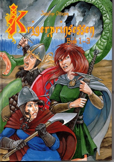 Krigerprinsessen - Samlebind 1 bind 1-3 – omslag til lydbogen af Josefine Ottesen