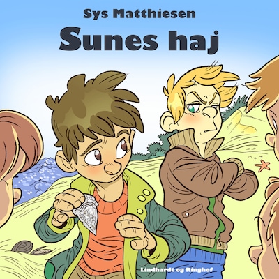 Sunes haj – omslag til lydbogen af Sys Matthiesen
