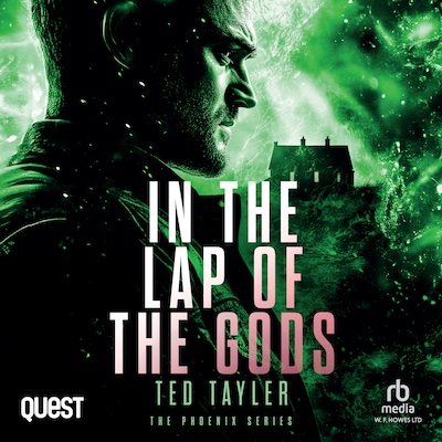 In The Lap Of The Gods – omslag til lydbogen af Ted Tayler