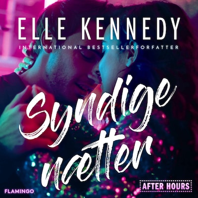 Syndige nætter – omslag til lydbogen af Elle Kennedy