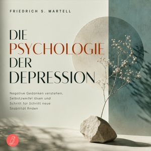 Die Psychologie der Depression – okładka audiobooka, autor Friedrich S. Martell