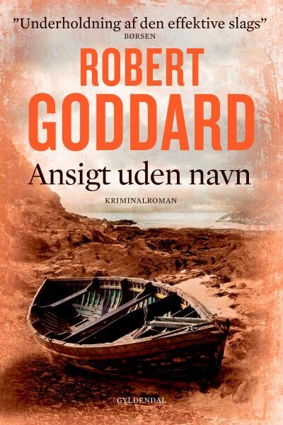 Ansigt uden navn – omslag til lydbogen af Robert Goddard