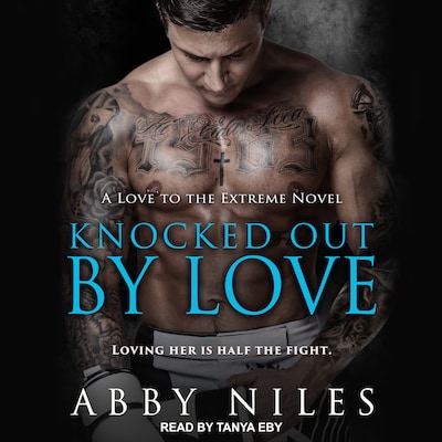 Knocked Out By Love – omslag til lydbogen af Abby Niles