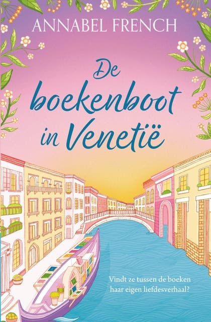 De boekenboot in Venetië: Vindt ze tussen de boeken haar eigen liefdesverhaal?