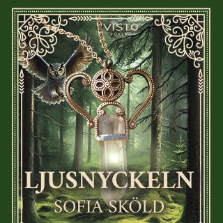 Ljusnyckeln – omslag till ljudboken av Sofia Sköld