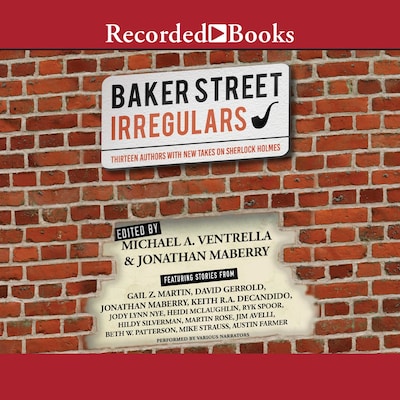 The Baker Street Irregulars – omslag til lydbogen af Michael Ventrella