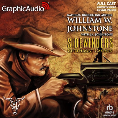 Cutthroat Canyon [Dramatized Adaptation] – omslag til lydbogen af William W. Johnstone, J.A. Johnstone