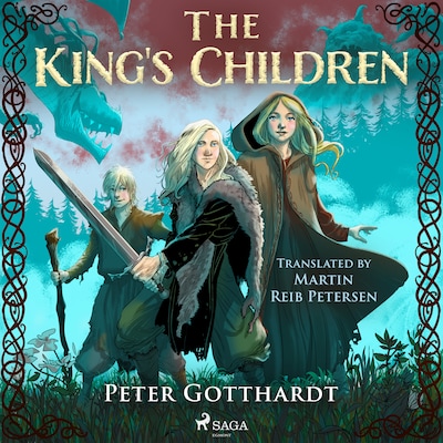 The King's Children – omslag til lydbogen af Peter Gotthardt