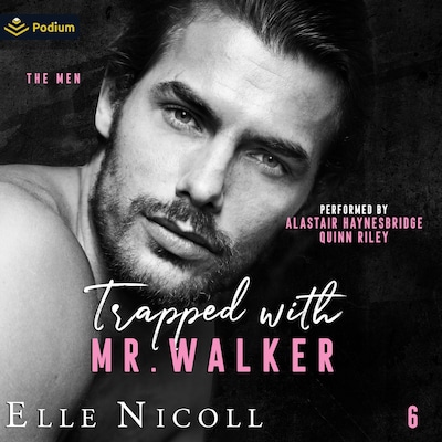 Trapped with Mr. Walker – omslag til lydbogen af Elle Nicoll