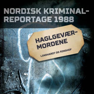 Haglgeværmordene – omslag til lydbogen af Diverse