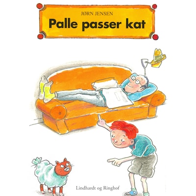 Palle passer kat – omslag til lydbogen af Jørn Jensen