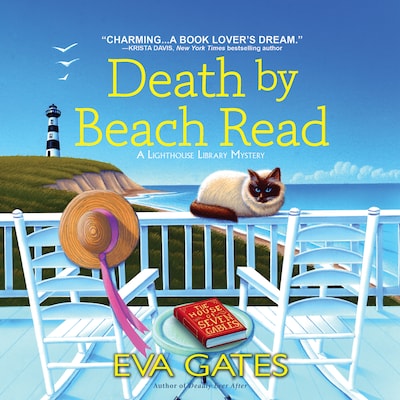 Death By Beach Read – okładka audiobooka, autor Eva Gates