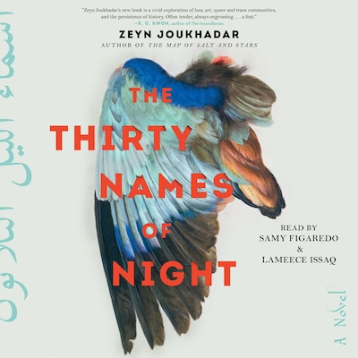 The Thirty Names of Night – okładka audiobooka, autor Zeyn Joukhadar