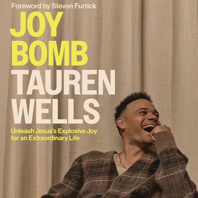 Joy Bomb – omslag til lydbogen af Tauren Wells