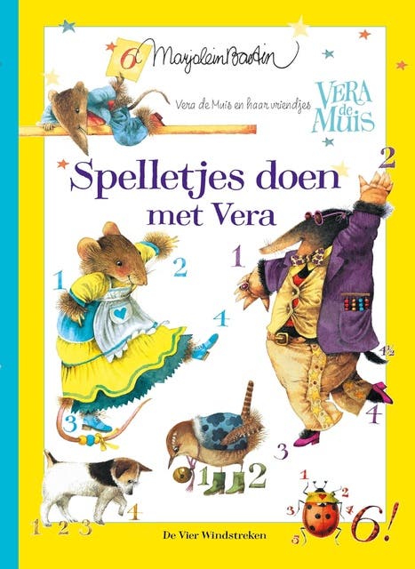 Spelletjes doen met Vera – omslag van het luisterboek van Marjolein Bastin