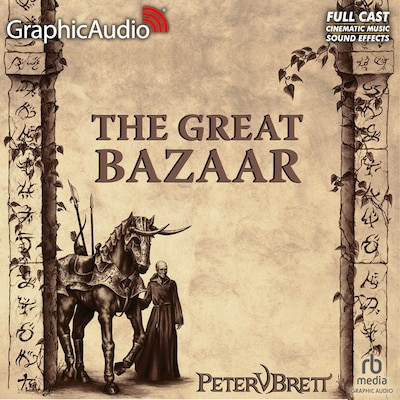 The Great Bazaar [Dramatized Adaptation] – omslag til lydbogen af Peter V. Brett