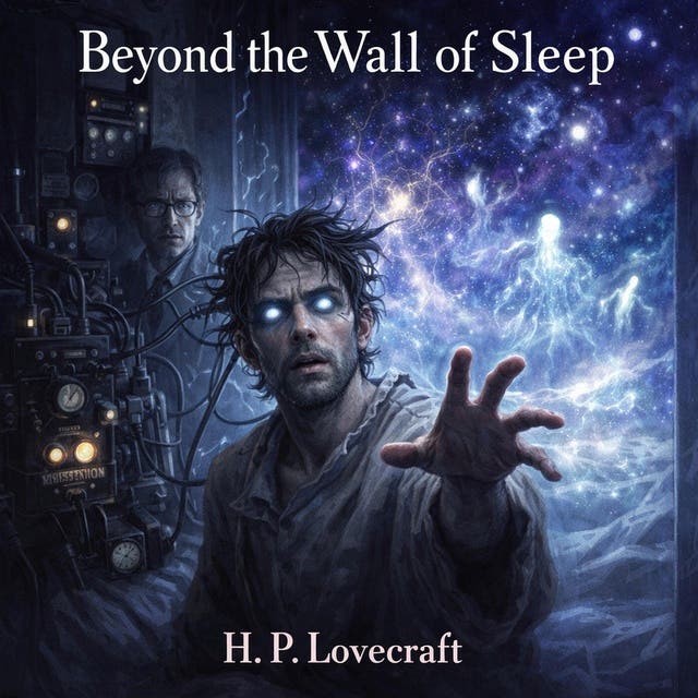 4. Beyond the Wall of Sleep by H.P. Lovecraft: A Strange Vision of Dreams, Madness, and Cosmic Awakening – omslag til lydbogen af H P Lovecraft