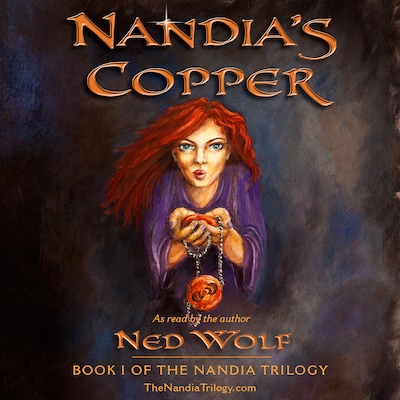 Nandia's Copper – omslag van het luisterboek van Ned Wolf