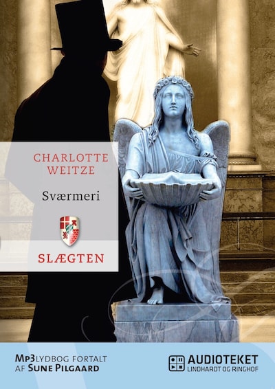 Slægten 19: Sværmeri – omslag til lydbogen af Charlotte Weitze