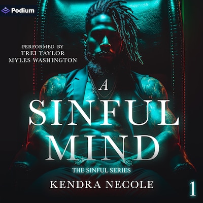 A Sinful Mind – omslag til lydbogen af Kendra Necole