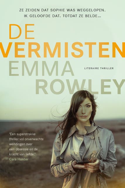 De vermisten – omslag van het luisterboek van Emma Rowley