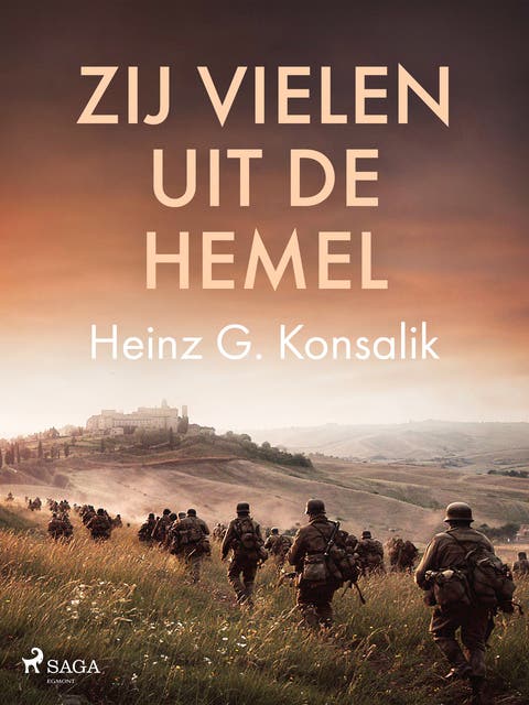 Zij vielen uit de hemel – omslag van het luisterboek van Heinz G. Konsalik