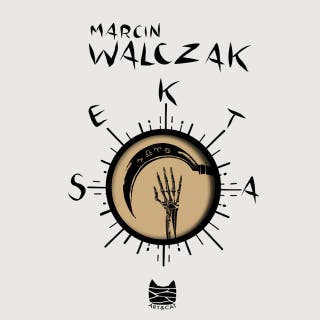 Sekta – okładka audiobooka, autor Marcin Walczak