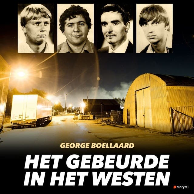 Het gebeurde in het westen – omslag van het luisterboek van George Boellaard