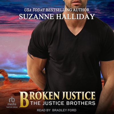 Broken Justice – omslag til lydbogen af Suzanne Halliday