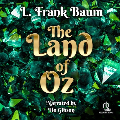 The Land of Oz – omslag til lydbogen af L. Frank Baum